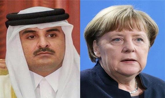 گفتگوی تلفنی مرکل با امیر قطر درباره شرایط افغانستان