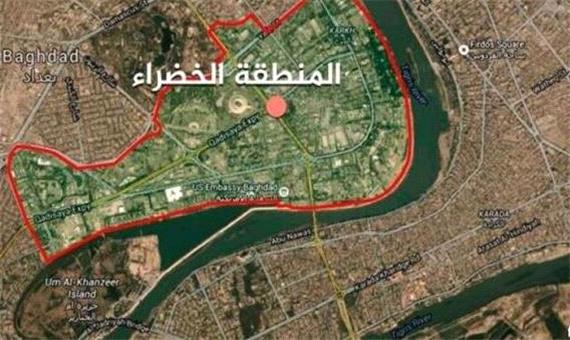 منطقه سبز بغداد با 4 موشک هدف قرار گرفت
