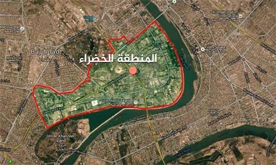 حمله موشکی به منطقه سبز بغداد همزمان با تشکیل جلسه مجلس عراق