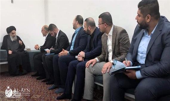 جدیدترین تصویر از آیت‌الله سیستانی