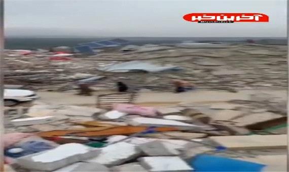 شهر حارم سوریه به طور کامل ویران شد