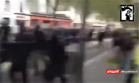 خشونت پلیس فرانسه در برخورد با تجمع جلیقه زردها