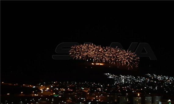 جشن و پایکوبی مردم سوریه پس از پیروزی اسد در انتخابات ریاست جمهوری