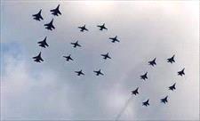 اجرای نمایش هوایی دیدنی جنگنده نیروی هوایی ونزوئلا