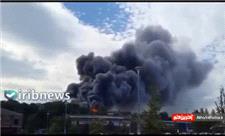 انفجار و آتش‌سوزی مهیب در «پارک استریت» انگلیس