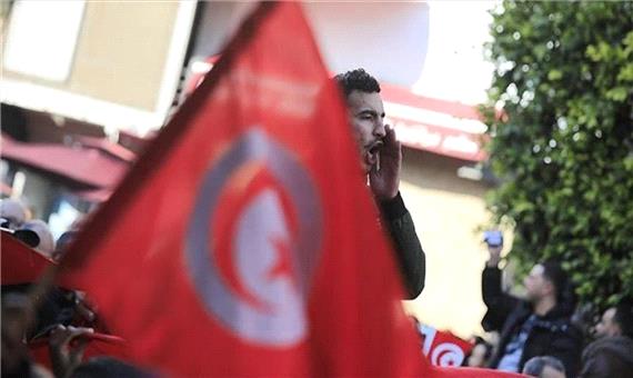 تظاهرات تونسی‌ها علیه رئیس جمهور کشورشان