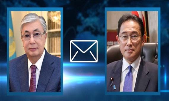 پیام تبریک قزاقستان به نخست وزیر جدید ژاپن