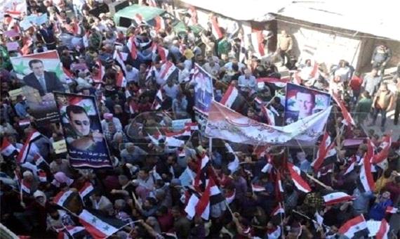 معترضان سوری خواستار خروج نظامیان ترکیه از خاک کشورشان شدند