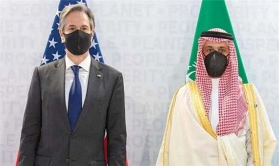 دیدار بلینکن با وزیر خارجه عربستان