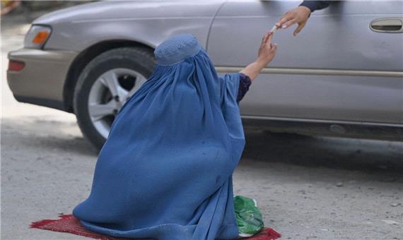 زنان افغان در معرض فقر و گرسنگی