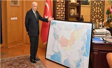هدیه جنجالی «باغچه‌لی» به اردوغان درباره نقشه «جهان ترک»