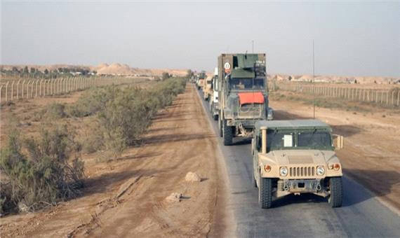 کاروان لجستیک ارتش آمریکا در بغداد هدف قرار گرفت