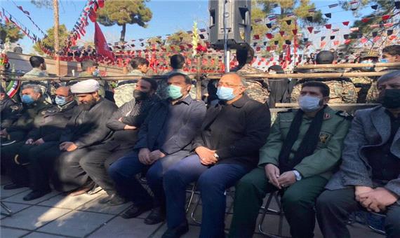 شهردار تهران در مراسم تشییع پیکر شهدای گمنام بوستان ولیعصر(عج) حضور یافت