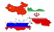 ائتلاف ایران، روسیه و چین برای غرب بسیار دردناک است