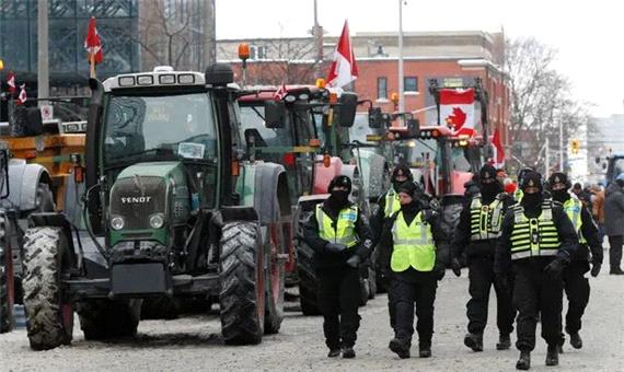 اعلام وضعیت اضطراری؛ اعتراضات در کانادا از کنترل خارج شد