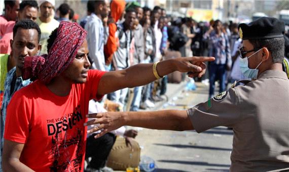 آغاز اخراج دهها هزار مهاجر اهل اتیوپی از عربستان