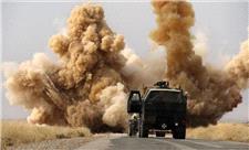 هدف قرار گرفتن 3 کاروان آمریکا در الدیوانیه عراق