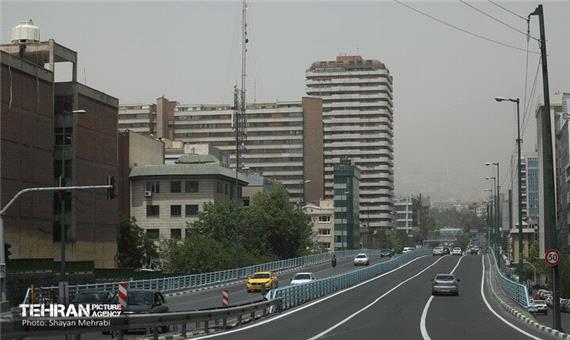 هوای پایتخت؛ ناسالم برای گروه‌های حساس/ کاهش آلودگی هوا در شهر تهران