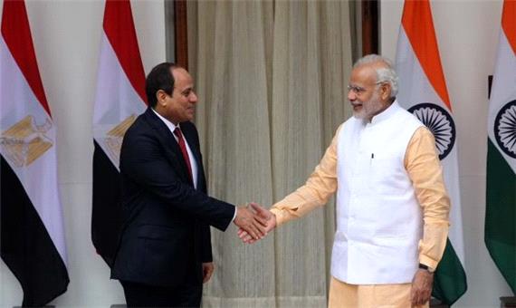 هند و مصر، روابط راهبردی امنیتی و اقتصادی خود را بازسازی می‌کنند
