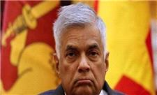 ادای سوگند نخست وزیر سریلانکا به عنوان رئیس جمهور موقت