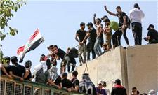 تظاهرات دوباره حامیان صدر در بغداد؛ معترضان وارد ساختمان پارلمان عراق شدند