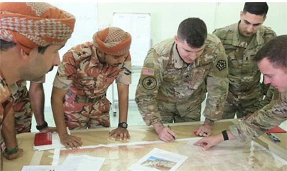 تمرین نظامی مشترک میان عمان و آمریکا