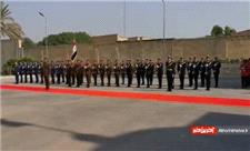 آغاز مراسم تصدی ریاست جمهوری عبداللطیف رشید، با نواخته شدن سرود ملی عراق