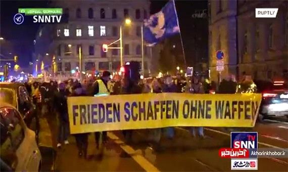تظاهرات اعتراضی دوباره آلمانی‌ها در لایپزیگ