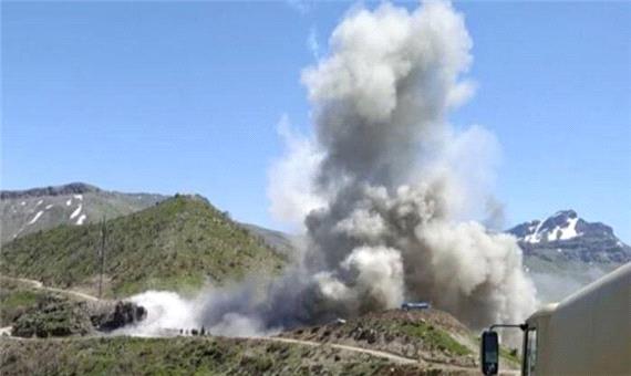 حمله جنگنده ترکیه به سلیمانیه عراق