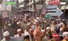 تظاهرات هزاران نفر در بنگلادش در محکومیت اهانت به قرآن کریم