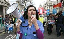 اعتصاب کادر درمان باعث شده هزاران نفر در انگلیس در نوبت جراحی باشند