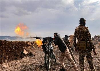 درگیری میان نیروهای الجولانی و قسد در حومه حلب