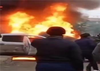 تصاویر و جزئیاتی از انفجار خودروی بمبگذاریشده در سوریه