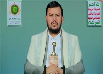 آغاز سخنرانی رهبر انصارالله یمن به مناسبت سالروز انقلاب 21 سپتامبر