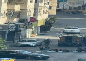 تصاویری از انسداد مناطقی از الخلیل توسط صهیونیستها