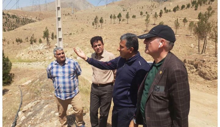 ایمن‌تر شدن مسیر تردد بوستان ایثار در منطقه ۲۲