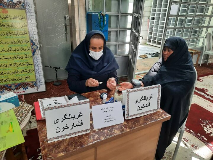 طرح سه شنبه‌های سلامت در مساجد منطقه ۱۹ کلید خورد