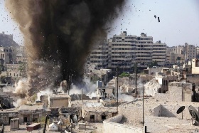 عملیات انتحاری در حلب سوریه