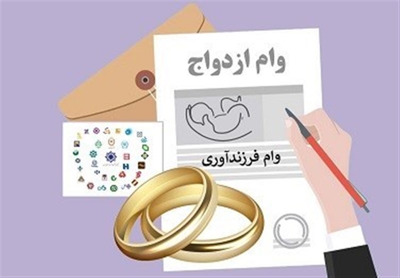 میزان پرداخت وام ازدواج و فرزندآوری در سال جاری