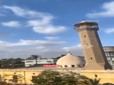 حمله پهپادی اسرائیل به یک مسجد در غزه