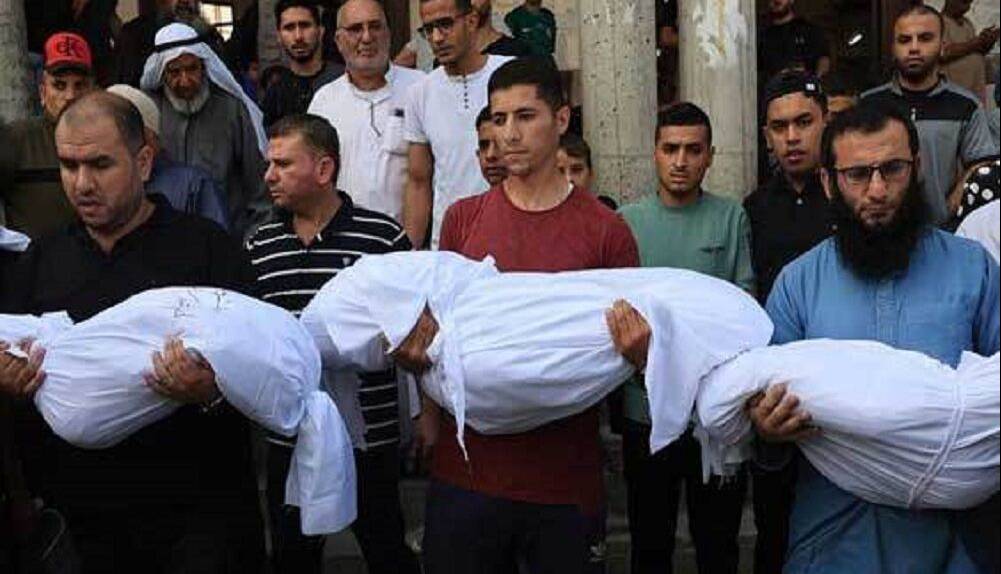 شهادت ۶۲ فلسطینی دیگر در حملات ارتش صهیونیستی به غزه