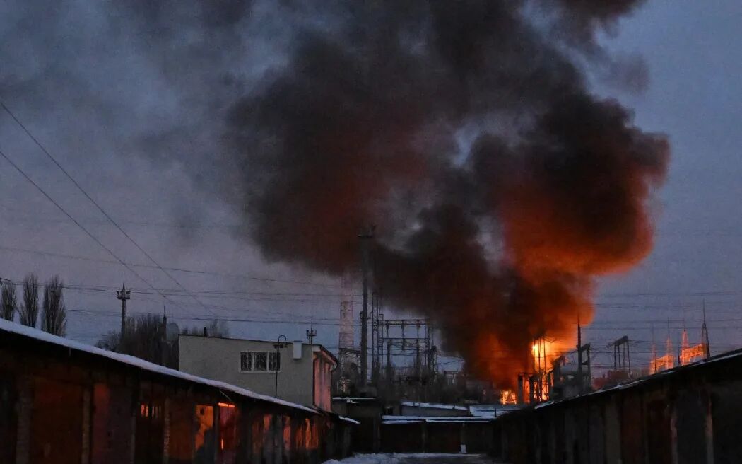 حمله گسترده روسیه به زیرساخت‌های نظامی و انرژی اوکراین