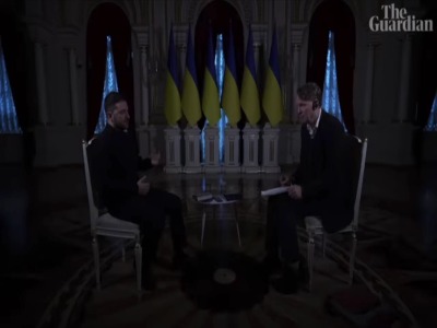 مصاحبه در تاریکی؛ زلنسکی: برخلاف دیگر رهبران اروپایی از ترامپ نمی‌ترسم