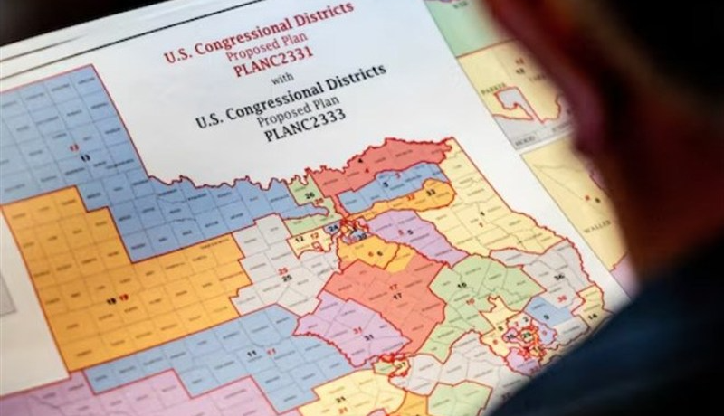 نقشه جدید انتخاباتی تگزاس مسدود شد