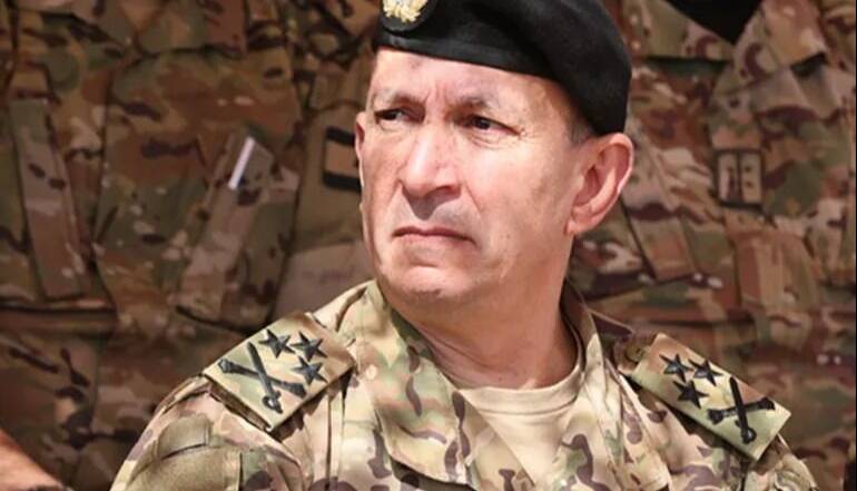 لغو سفر فرمانده ارتش لبنان به آمریکا به‌دلیل مخالفت با دیدار با افسران صهیونیسم