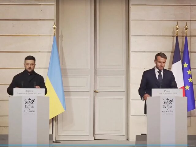 ماکرون: فشار بر اقتصاد روسیه افزایش می‌یابد