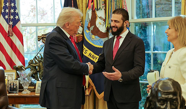 ترامپ: جولانی می‌کوشد تا سوریه و اسرائیل روابط قوی و طولانی باهم داشته باشند