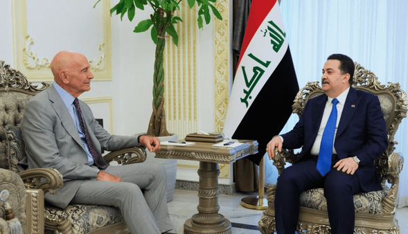 المیادین: فرستاده آمریکا پیامی به السودانی درباره حزب‌الله نداده است