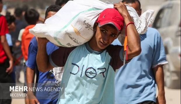 تنها ۱۶ درصد از کمک‌های انسانی مورد توافق وارد نوار غزه شده است