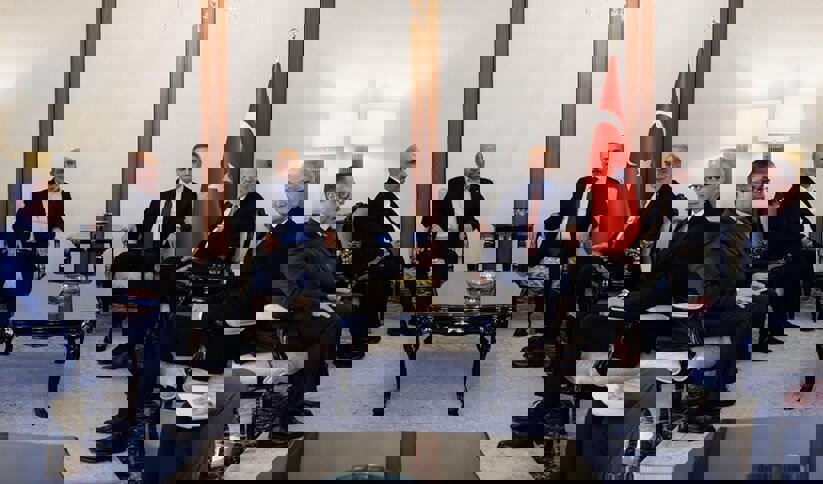 دیدار وزیر خارجه ترکیه با هیئت ارشد حماس